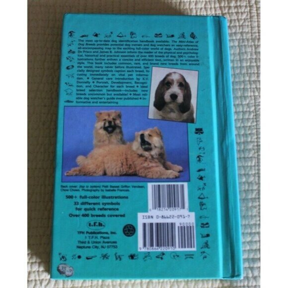 The Mini-Atlas of Dog Breeds by Andrew De Prisco (1990-08-27) - Picture 2 of 3